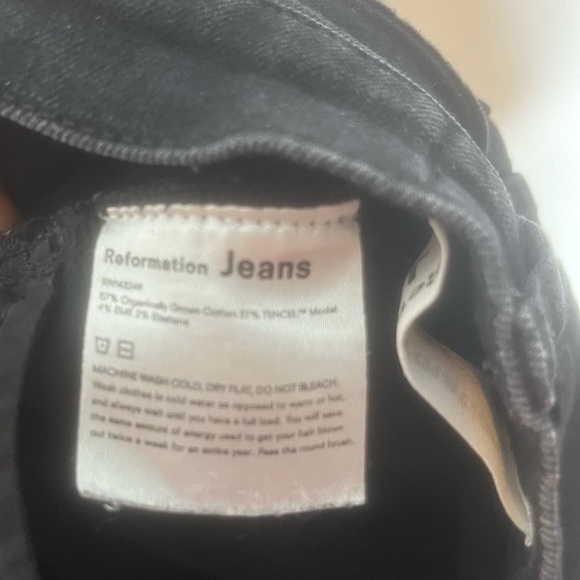 Reformation Black Skinny Jeans 27 - Picture 10 of 10